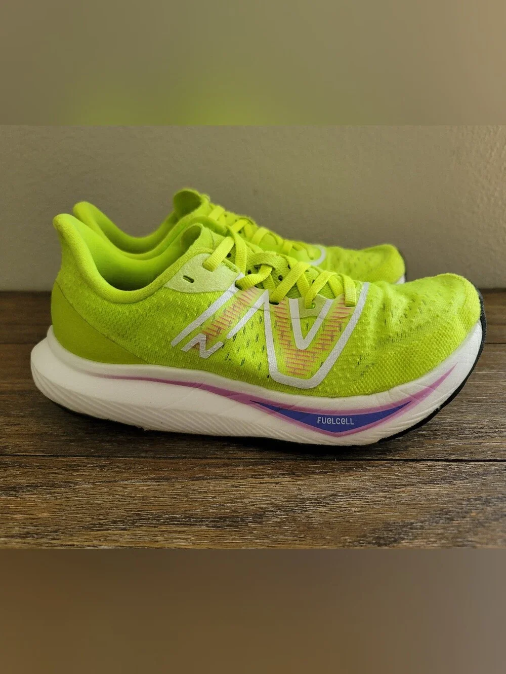 New Balance Fuelcell Women's Neon Lime Running Sneakers